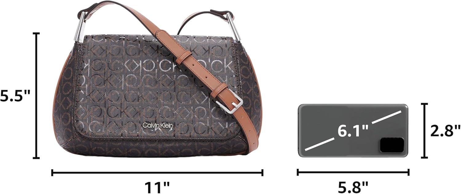 BOLSO CRUZADO PARA MUJER CALVIN KLEIN CHARLIE FLAP - 4