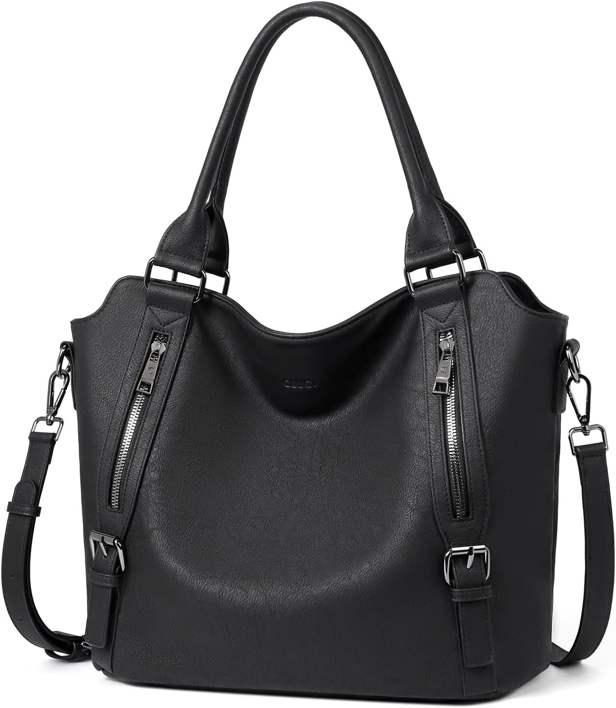 BOLSO HOBO GRANDE PARA MUJER CLUCI CON MÚLTIPLES BOLSILLOS - 1