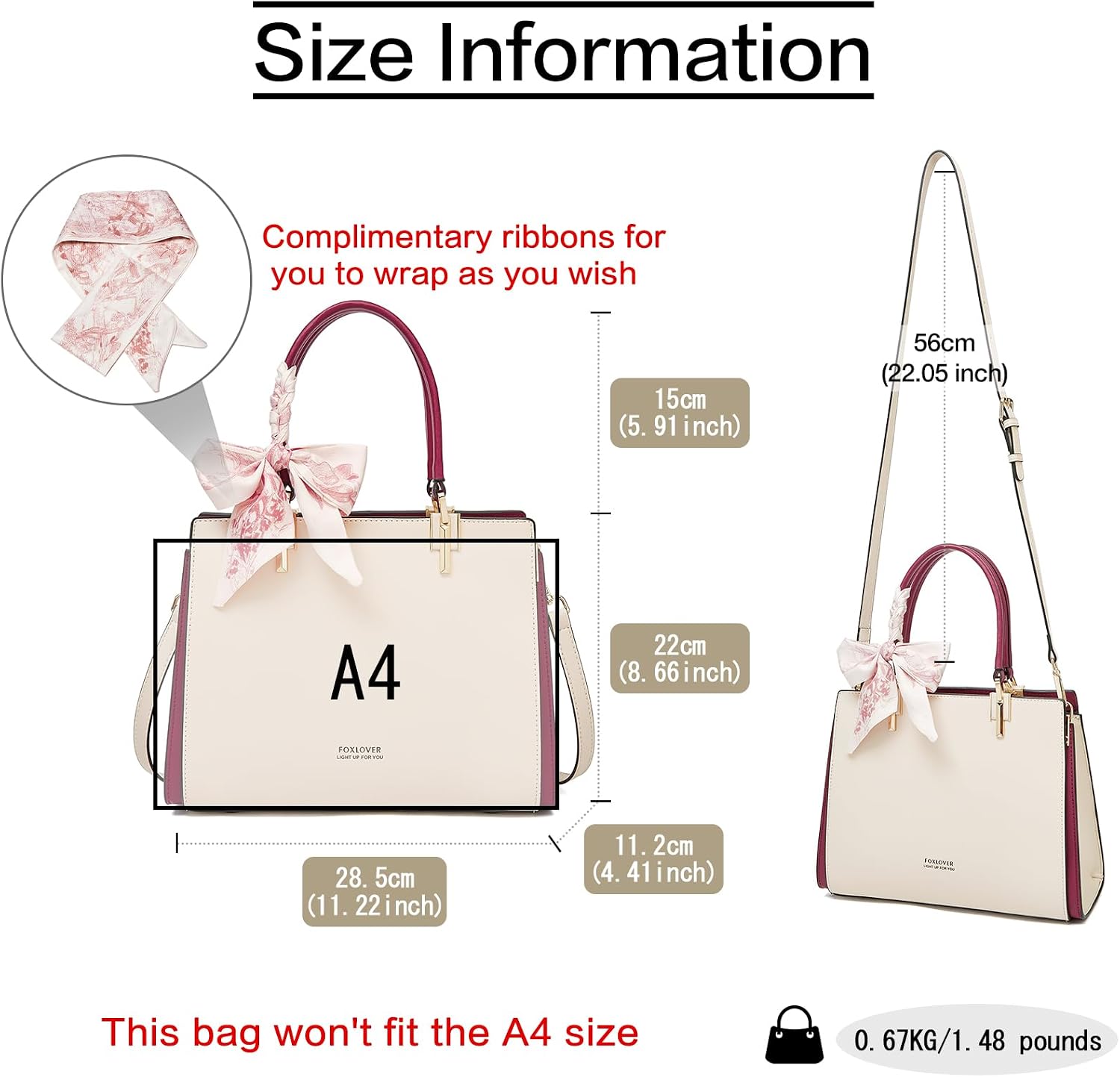 BOLSO SATCHEL FOXLOVER BORDADO VINTAGE - 2