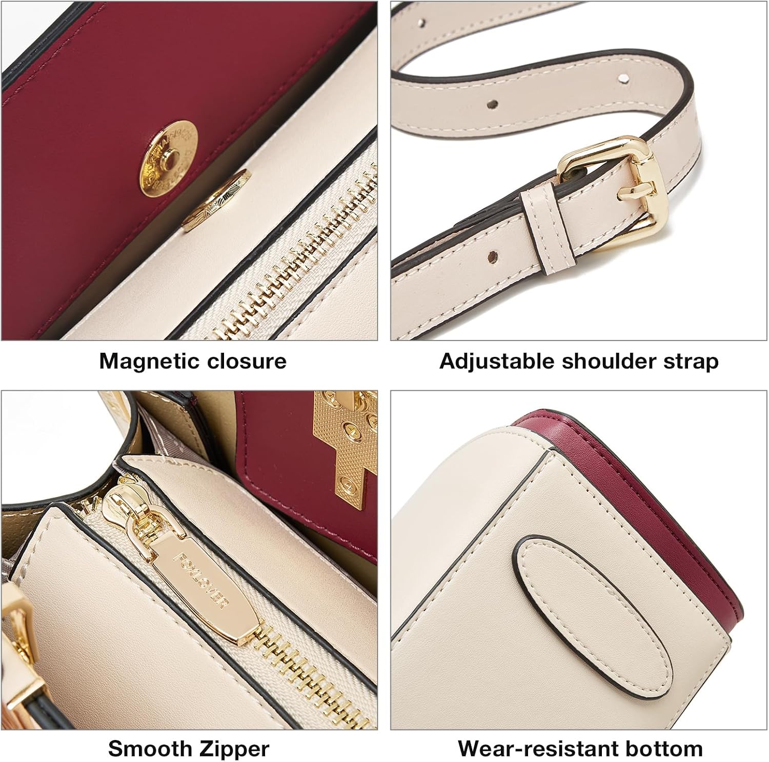 BOLSO SATCHEL FOXLOVER BORDADO VINTAGE - 4