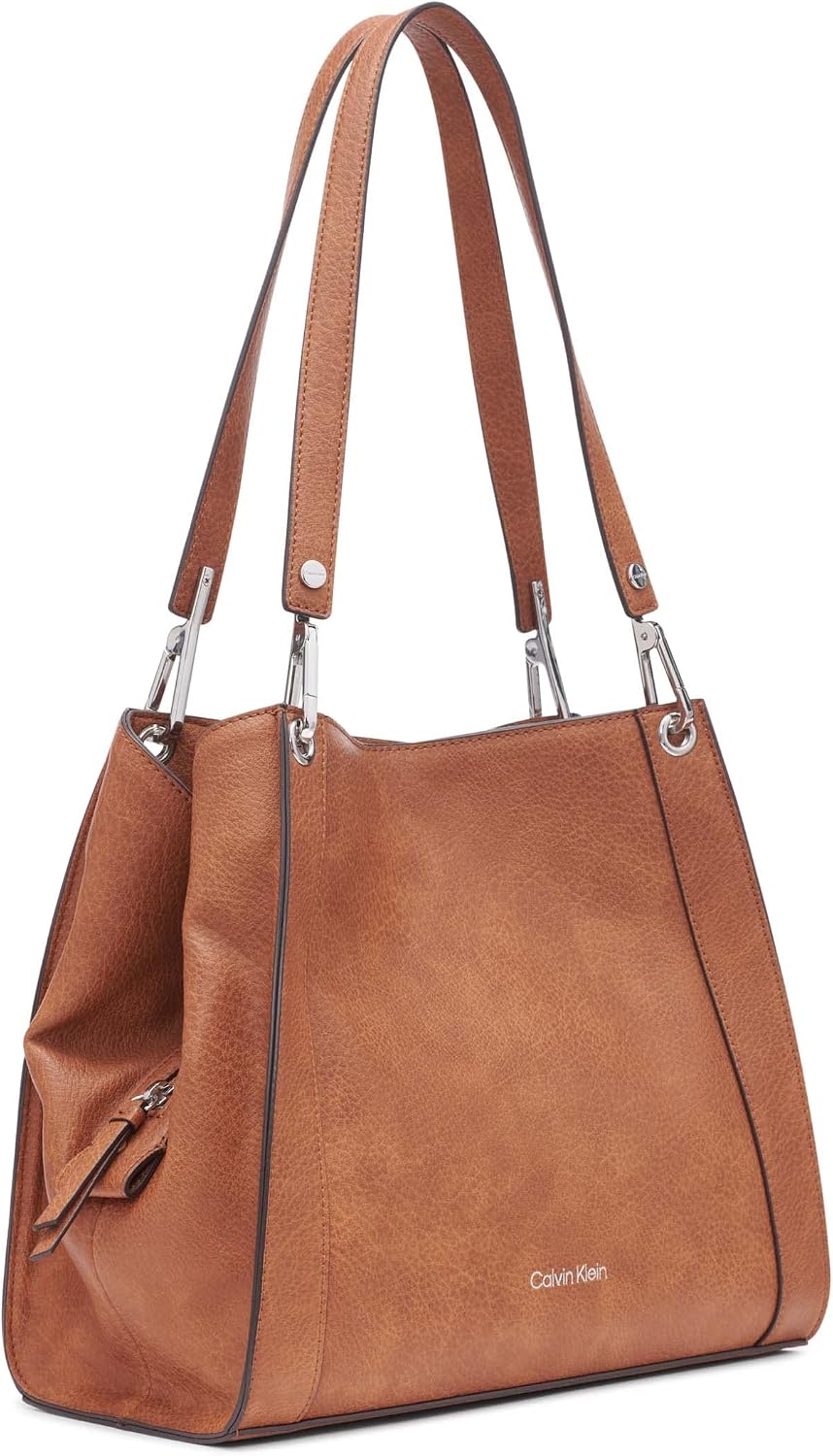 BOLSO DE HOMBRO CALVIN KLEIN REYNA CON TRIPLE COMPARTIMENTO - 2