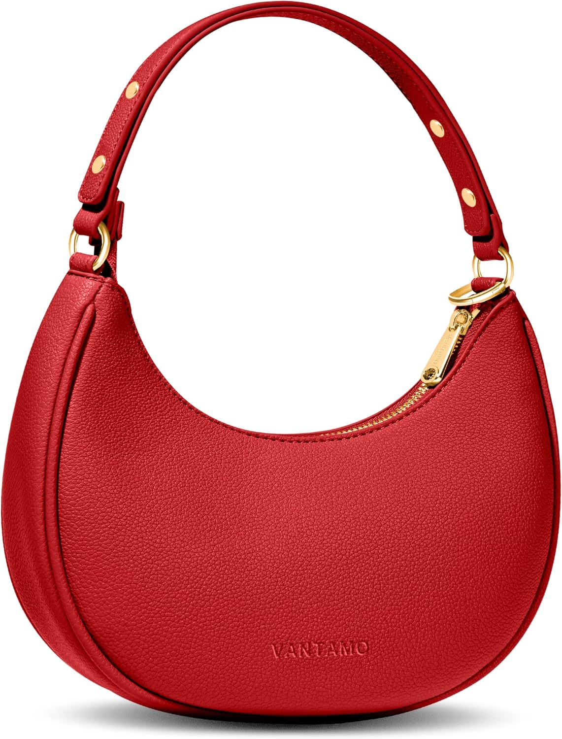 BOLSO CRESCENT VANTAMO PARA MUJER CON PROTECCIÓN RFID Y CLIP ANTIRROBO - 1