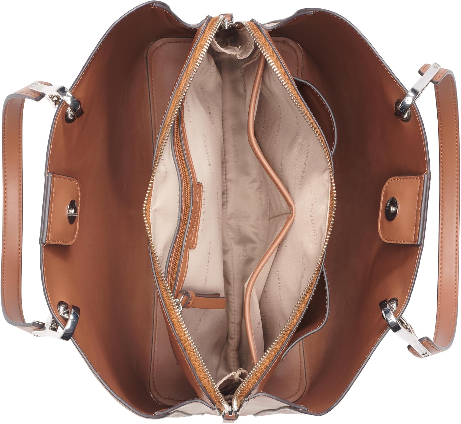 BOLSO TOTE CALVIN KLEIN GARNET PARA MUJER - 2