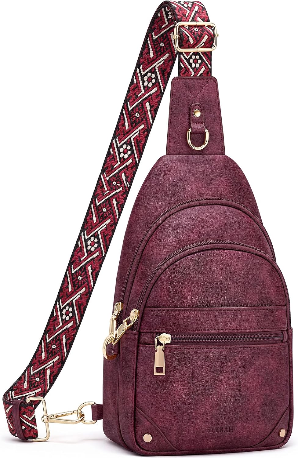 BOLSO CRUZADO ANTIRROBO PARA MUJER SYTRAH CON BLOQUEO RFID - 1