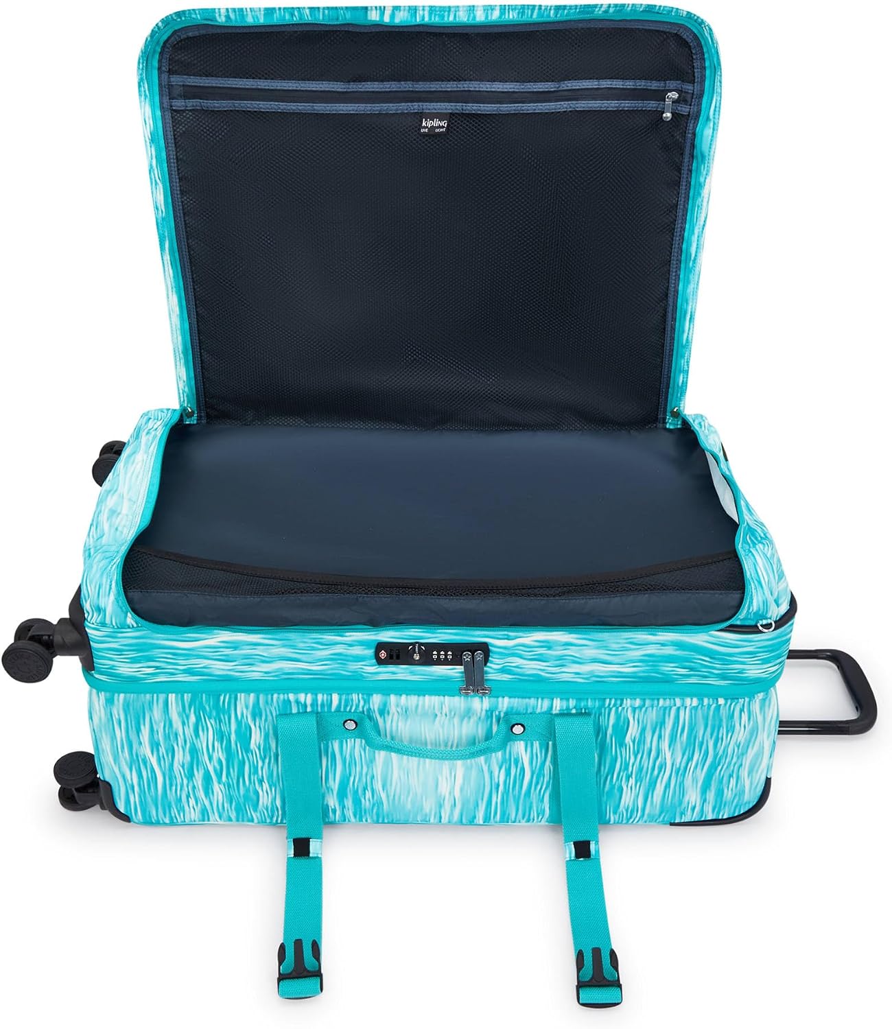 MALETA GRANDE KIPLING SPONTANEOUS PARA MUJER 31 PULGADAS CON RUEDAS SPINNER Y CANDADO TSA - 5