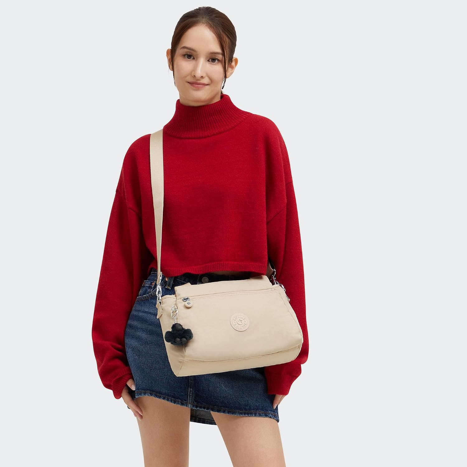 BOLSO CRUZADO KIPLING ELYSIA PARA MUJER MULTI COMPARTIMENTOS - 2