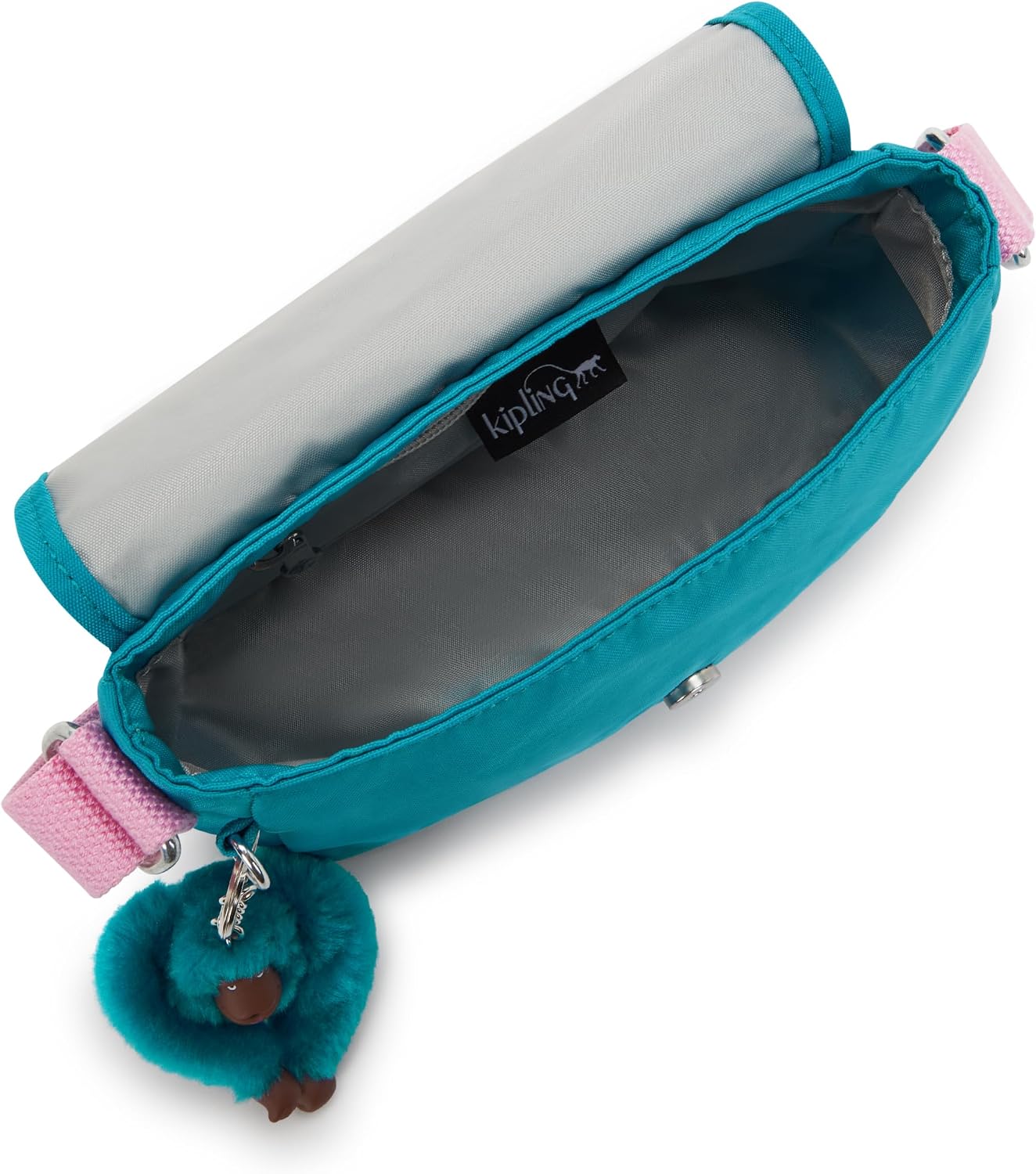 BOLSO CRUZADO MINI KIPLING SABIAN ESTAMPADO - 3