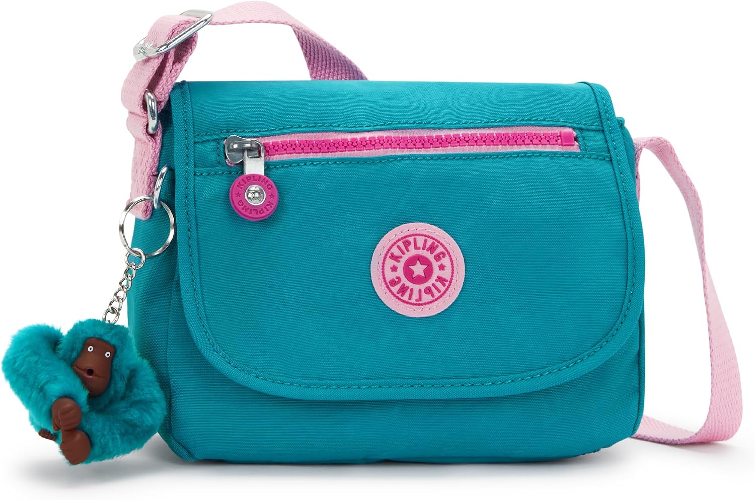 BOLSO CRUZADO MINI KIPLING SABIAN ESTAMPADO - 4