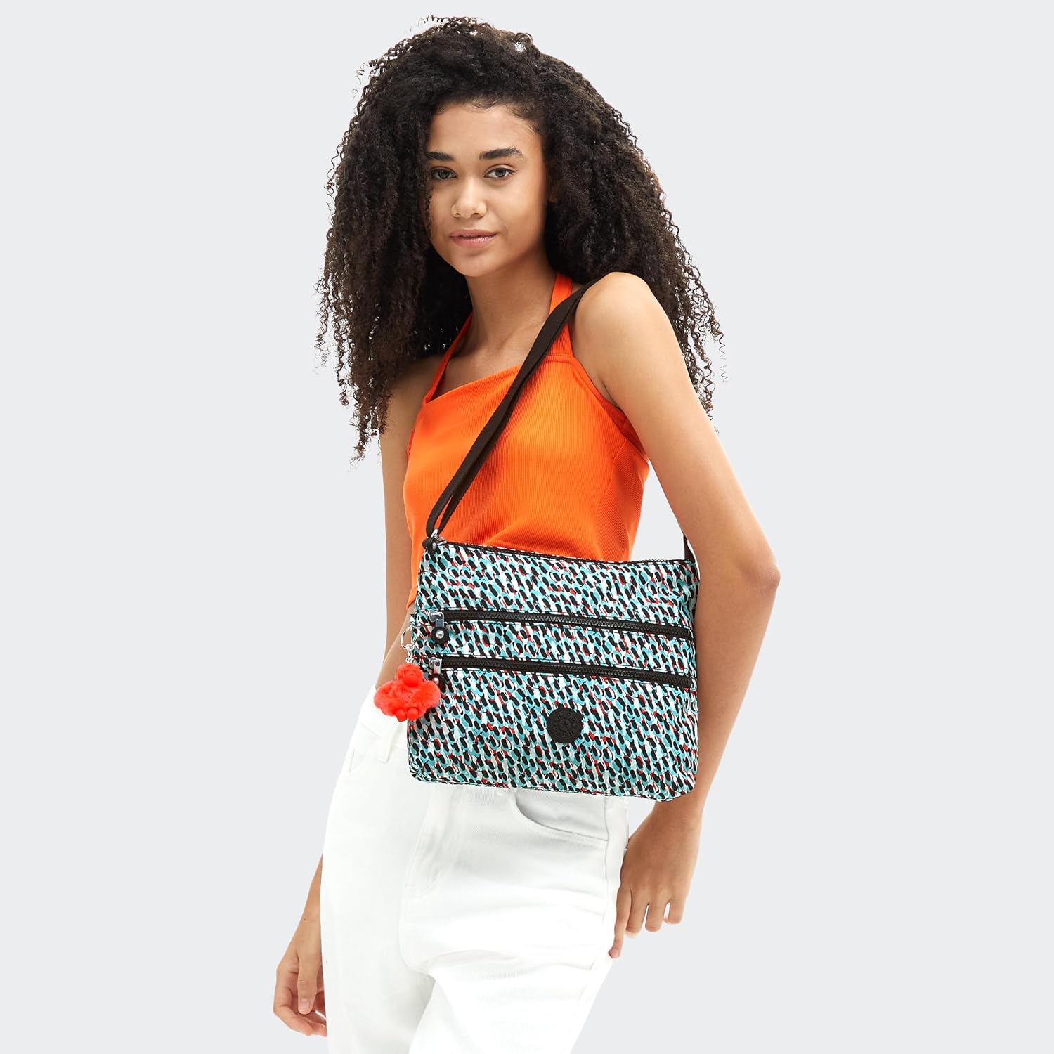 BOLSO CRUZADO KIPLING ALVAR PARA MUJER SUPER LIGERO Y DURADERO - 2
