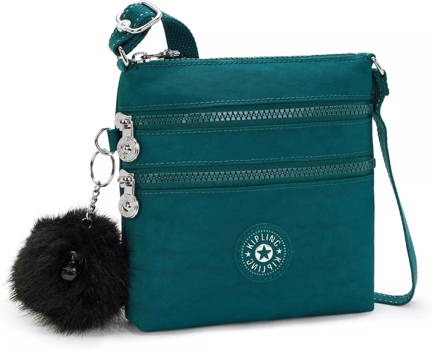 BOLSO MINI KIPLING ALVAR EXTRA SMALL VERDE ACEITUNA - 4