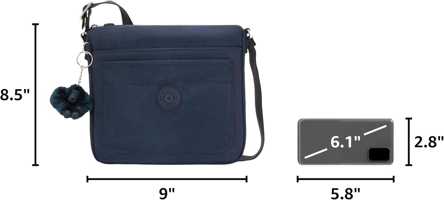 BOLSO CRUZADO PARA MUJER KIPLING SEBASTIAN SUPER LIGERO Y DURADERO - 3