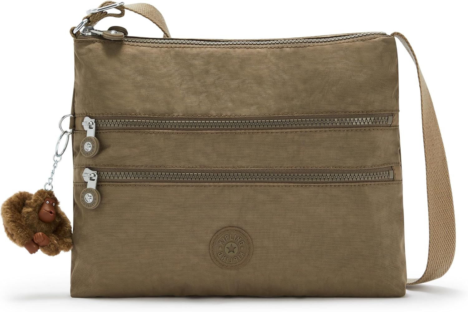 BOLSO CRUZADO KIPLING ALVAR PARA MUJER NYLON LIVIANO - 1