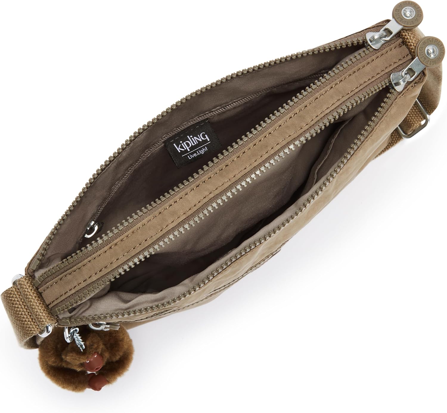BOLSO CRUZADO KIPLING ALVAR PARA MUJER NYLON LIVIANO - 5