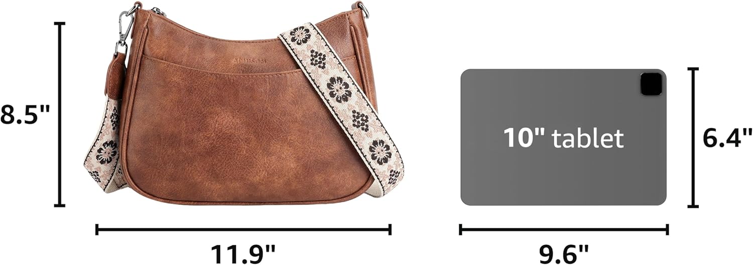 BOLSO CRUZADO DE CUERO VEGANO APHISON PARA MUJER - 3