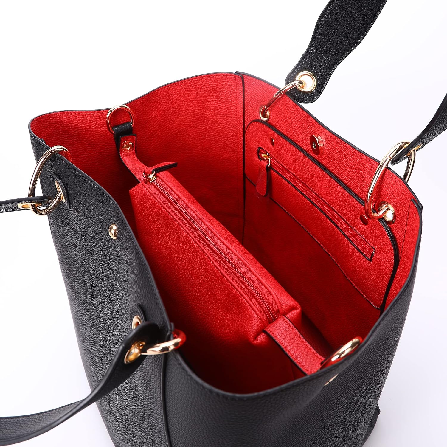 BOLSO TOTE GRANDE PARA MUJER SQLP BUCKET - 4