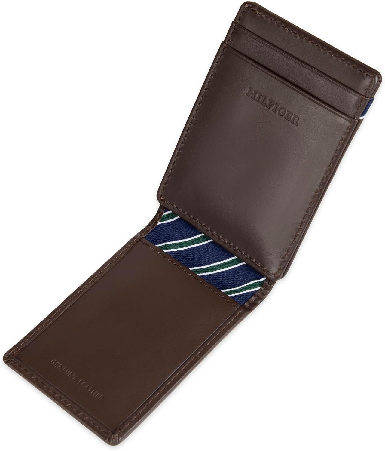 BILLETERA PARA HOMBRE TOMMY HILFIGER CON CLIP MAGNÉTICO Y TELA ESTAMPADA - 3