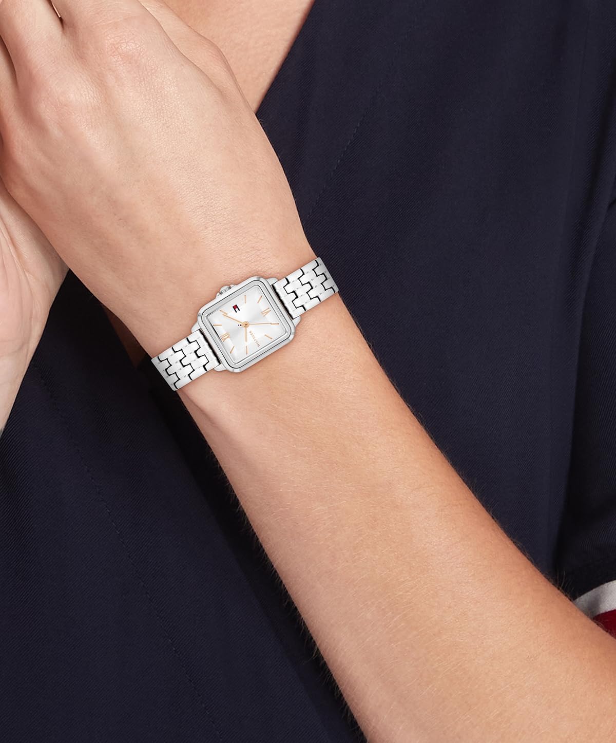 RELOJ DE PULSERA PARA MUJER TOMMY HILFIGER CUARZO BICOLOR ACERO INOXIDABLE 22.5MM - 4