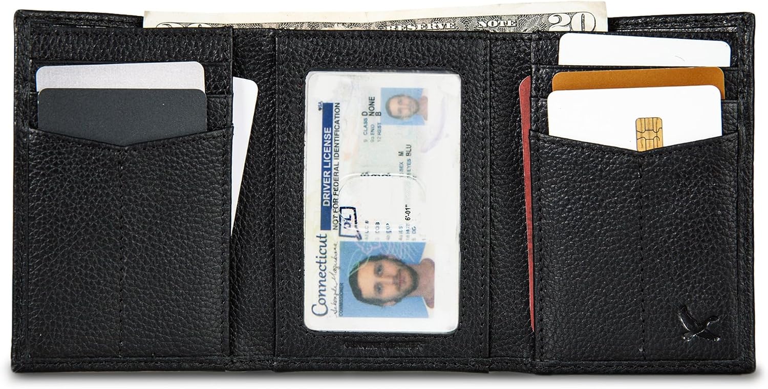 BILLETERA PARA HOMBRE EDDIE BAUER SIGNATURE TRIFOLD - 5