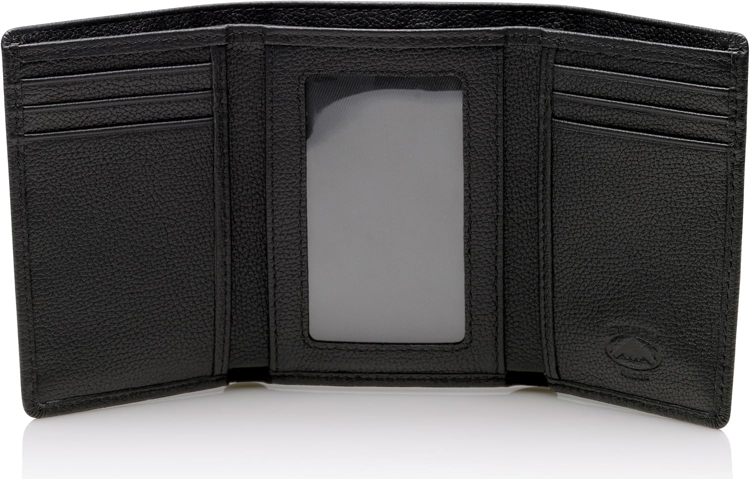BILLETERA TRIFOLD DE CUERO STEALTH MODE PARA HOMBRE CON BLOQUEO RFID - 1