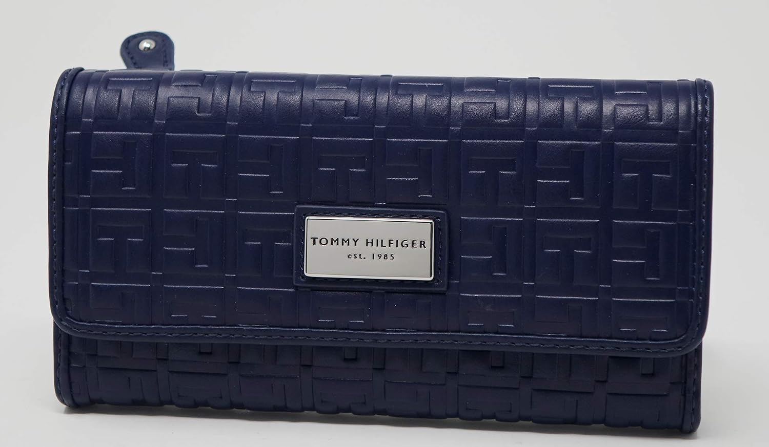 CARTERA PARA MUJER TOMMY HILFIGER AZUL MARINO CON LOGO EN RELIEVE - 2