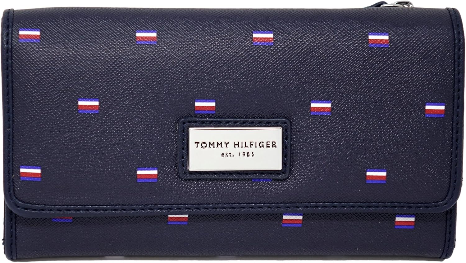 BILLETERA PARA MUJER TOMMY HILFIGER CON CIERRE Y MÚLTIPLES COMPARTIMENTOS NEGRA - 5