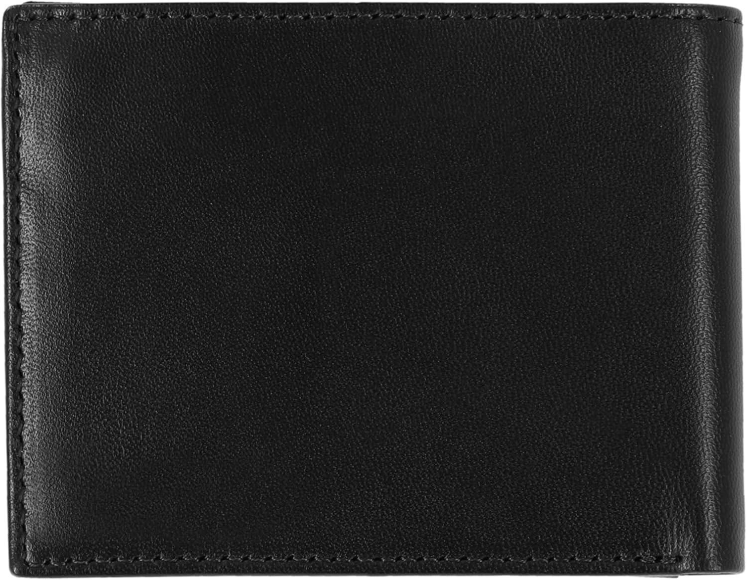 BILLETERA PARA HOMBRE STEVE MADDEN SLIM DE CUERO CON BOLSILLOS EXTRA - 4