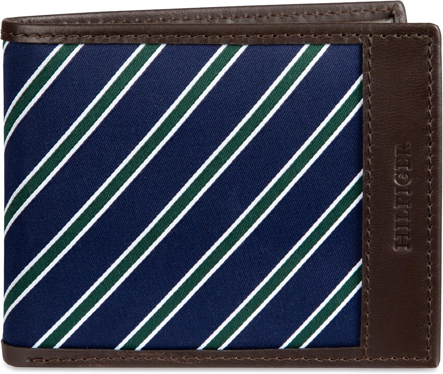 BILLETERA PARA HOMBRE TOMMY HILFIGER CON TELA TIPO CORBATA - 1