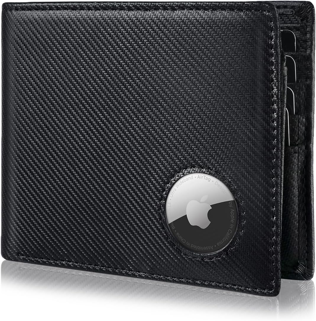 BILLETERA PARA HOMBRE SEROVI BIFOLD CON PORTA AIRTAG Y BLOQUEO RFID - 1