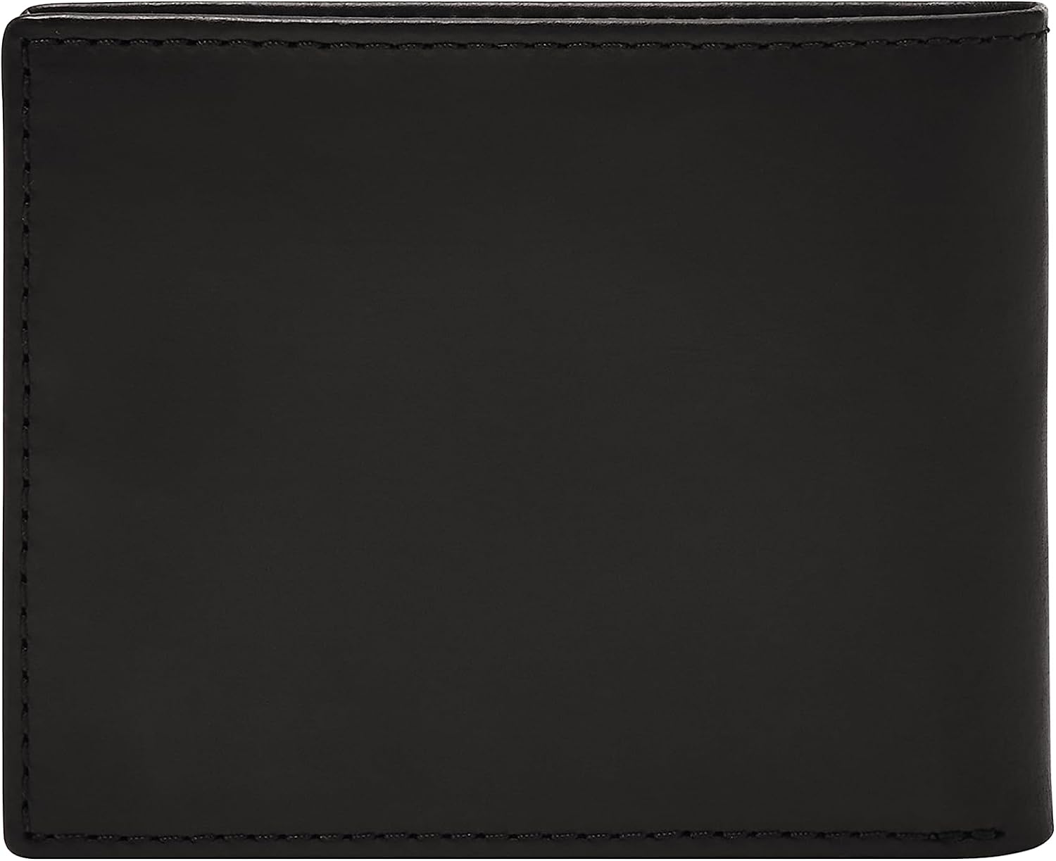 BILLETERA PARA HOMBRE FOSSIL DERRICK DE CUERO CON BLOQUEO RFID BIFOLD CON FLIP ID NEGRO - 4