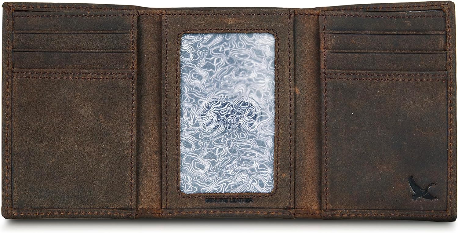 BILLETERA EDDIE BAUER PARA HOMBRE TRIFOLD SIGNATURE - 4