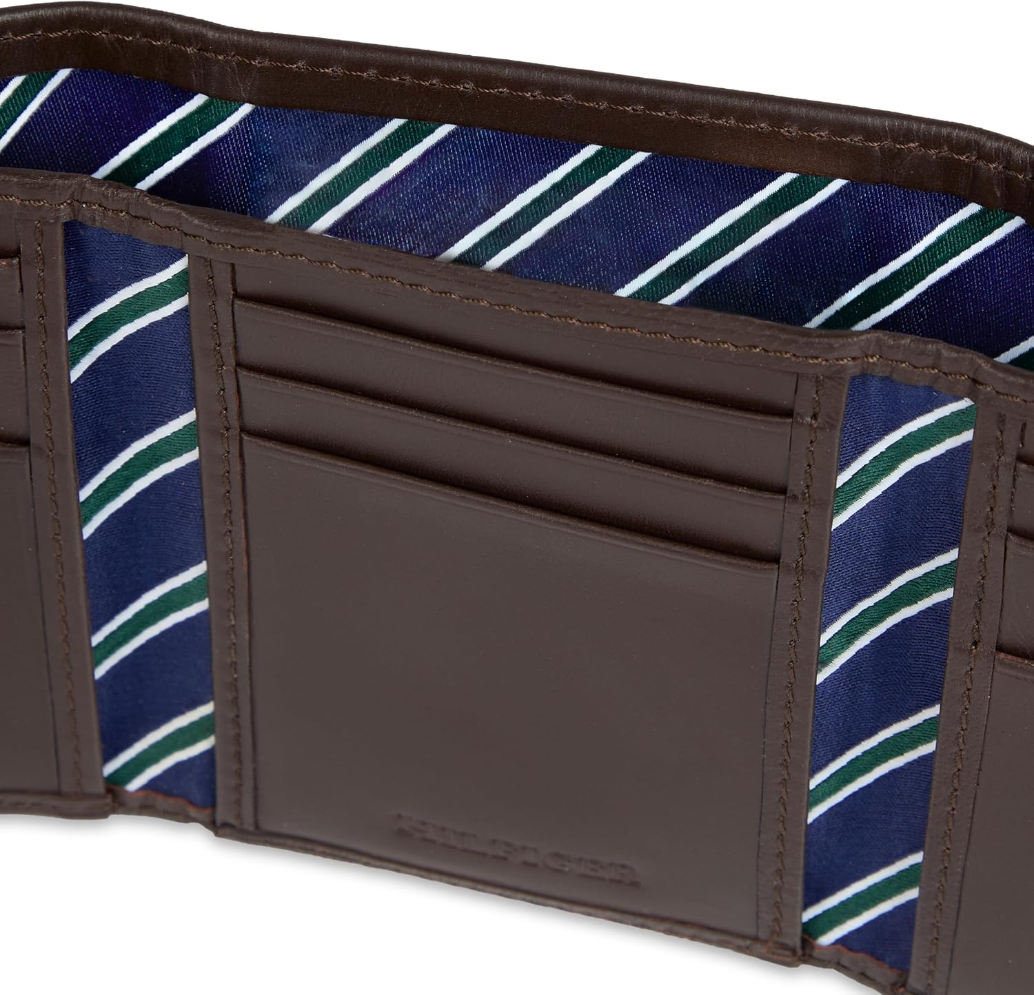 BILLETERA TRIFOLD PARA HOMBRE TOMMY HILFIGER CON EXTERIOR DE TELA TIPO CORBATA - 5