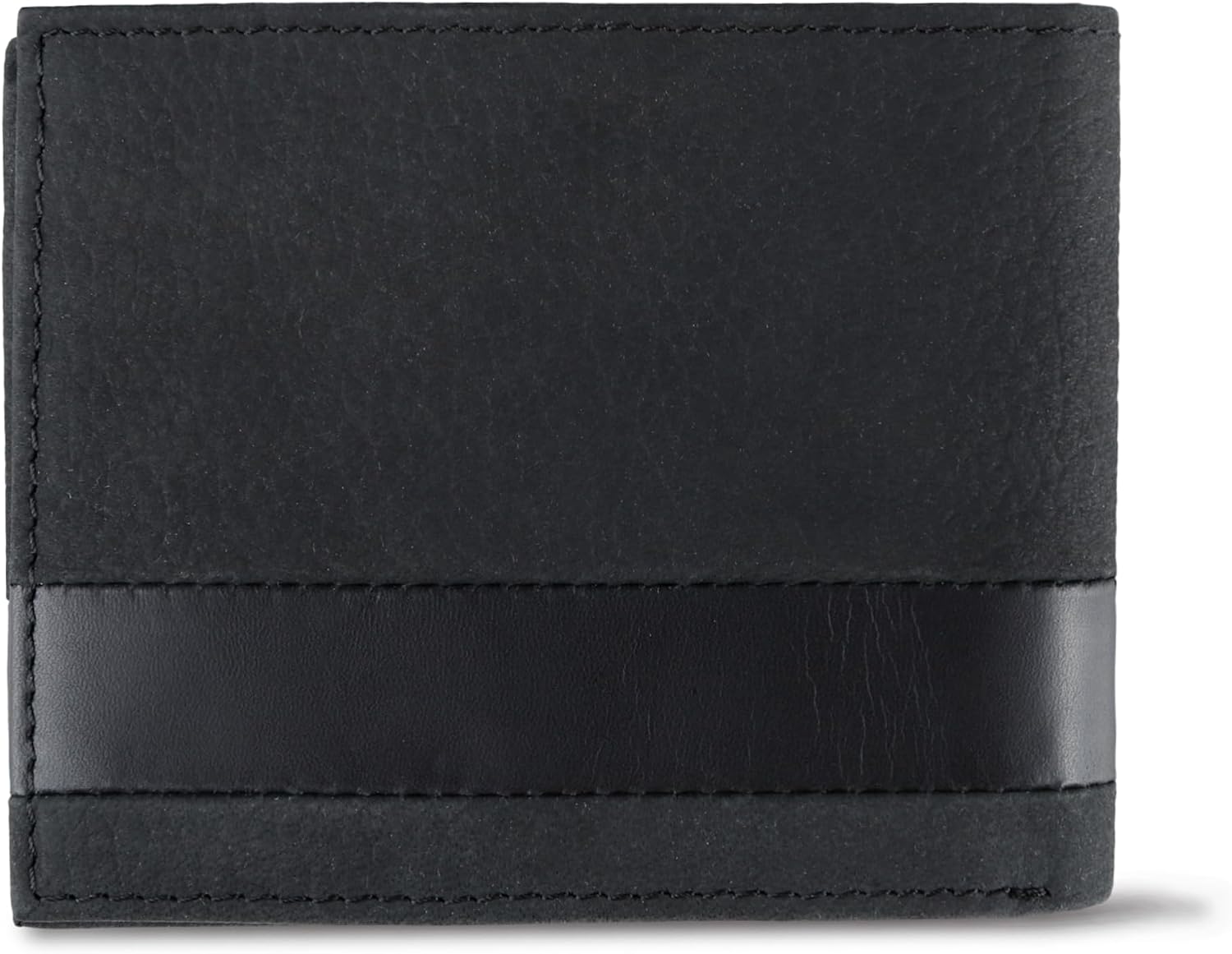BILLETERA PARA HOMBRE COLUMBIA SLIM BIFOLD CON VENTANA PARA ID NEGRO - 3