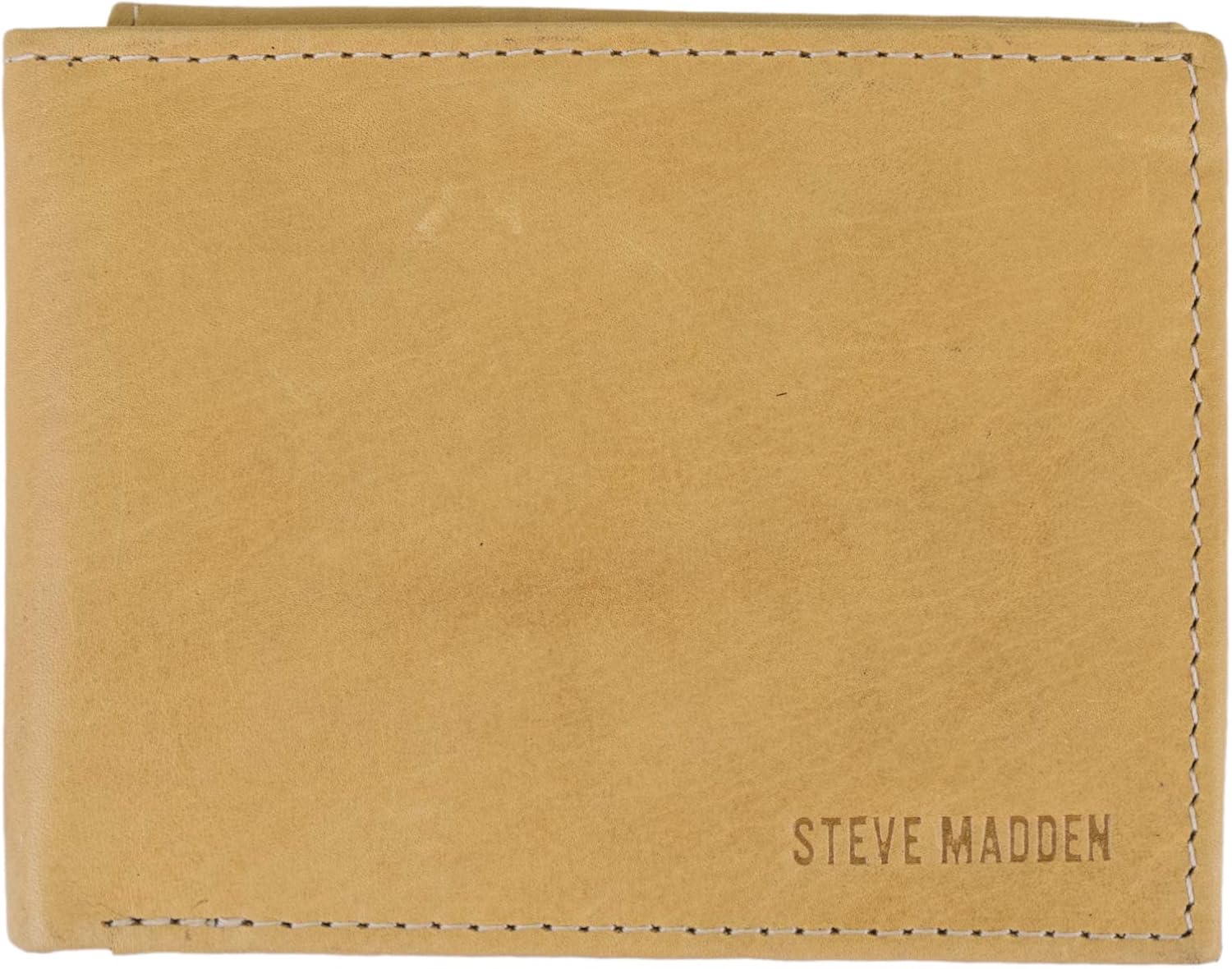BILLETERA PARA HOMBRE STEVE MADDEN SLIM DE CUERO CON BOLSILLOS EXTRA - 3