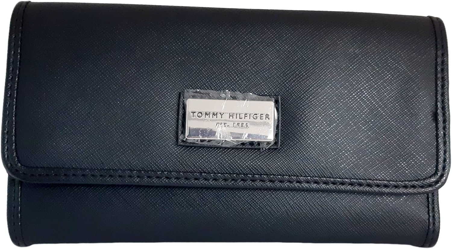 BILLETERA PARA MUJER TOMMY HILFIGER CON CIERRE Y MÚLTIPLES COMPARTIMENTOS AZUL - 4