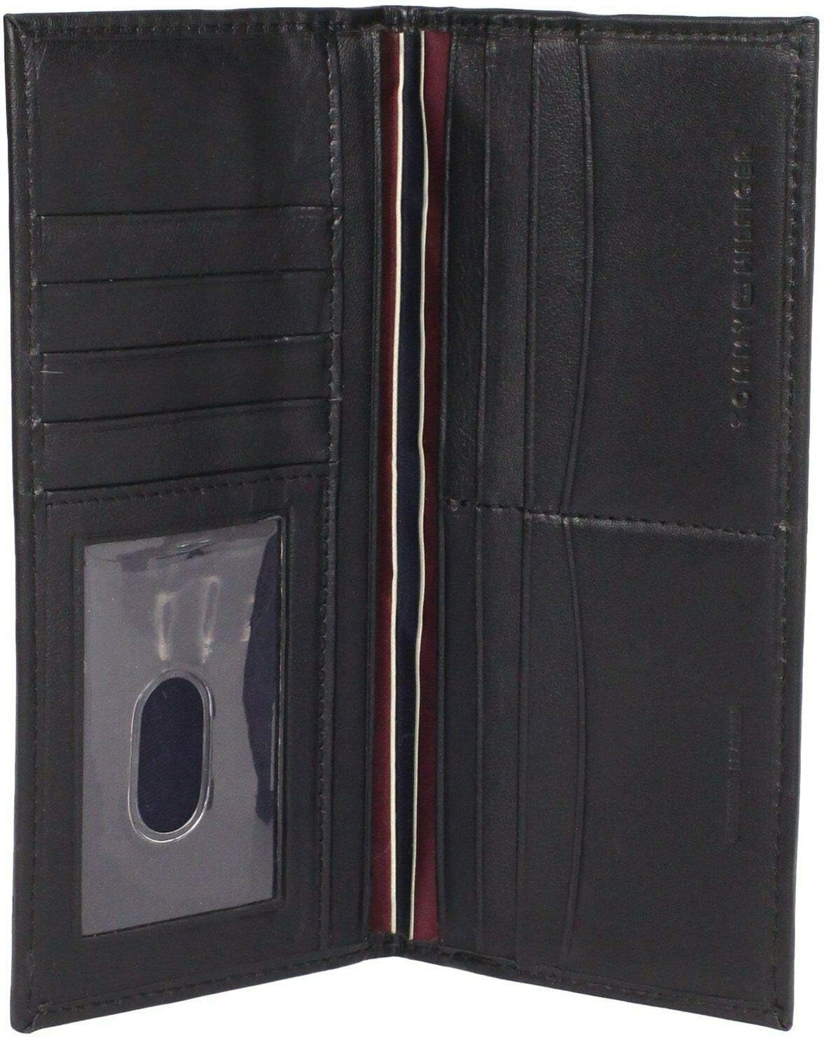 BILLETERA PARA HOMBRE TOMMY HILFIGER CLASSIC SECRETARY CON VENTANA PARA ID Y MÚLTIPLES RANURAS PARA TARJETAS - 3