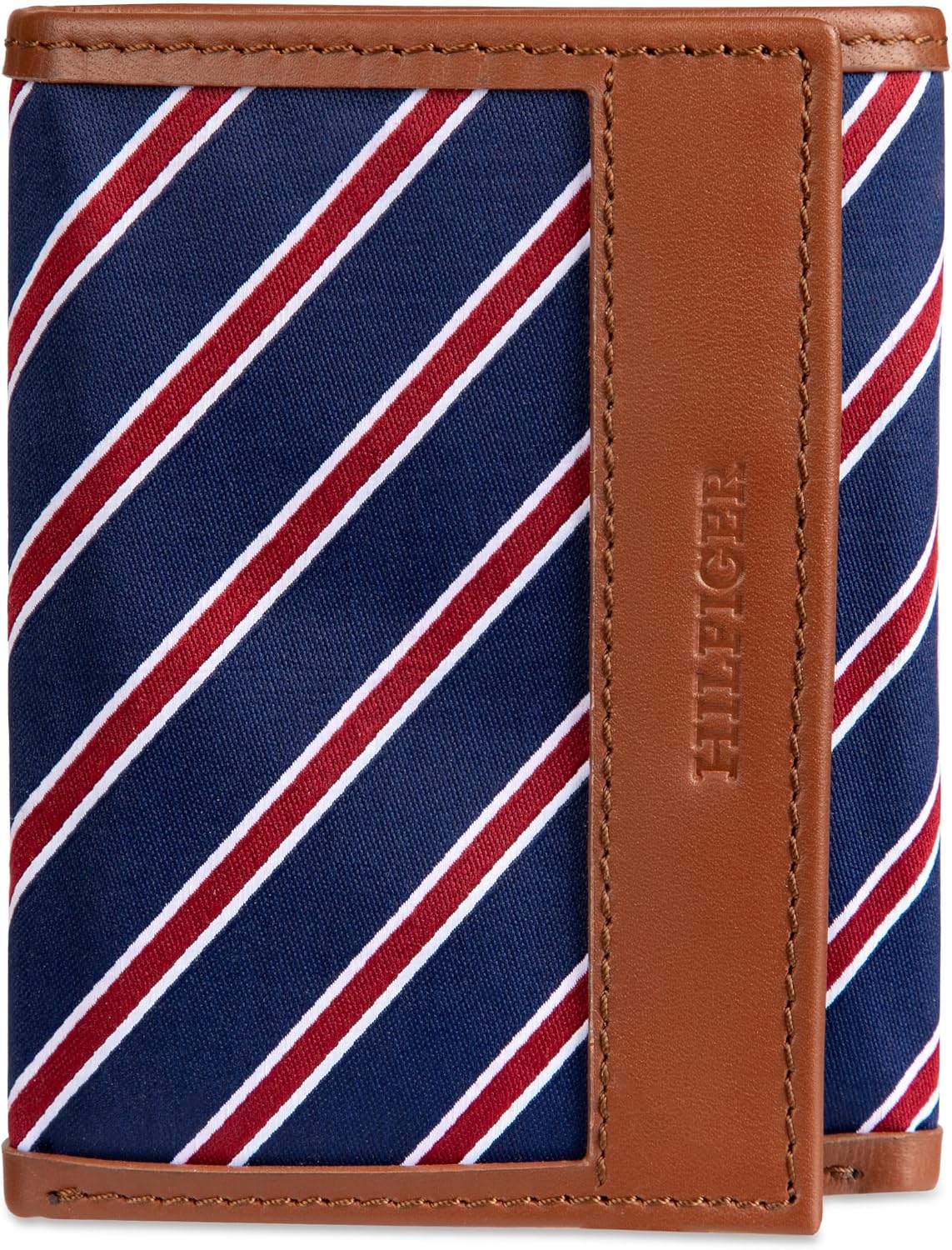 BILLETERA PARA HOMBRE TOMMY HILFIGER TRIFOLD CON TELA ESTAMPADA - 1