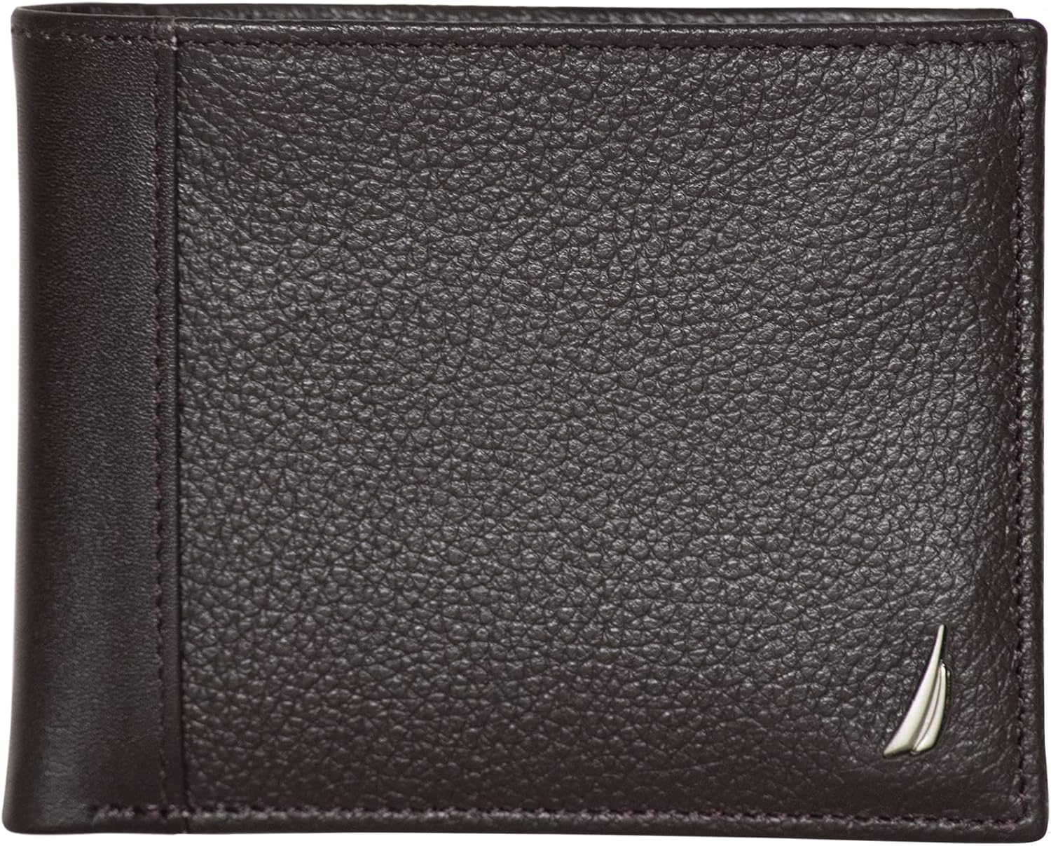 BILLETERA PARA HOMBRE NAUTICA BIFOLD DE CUERO CON BLOQUEO RFID - 1