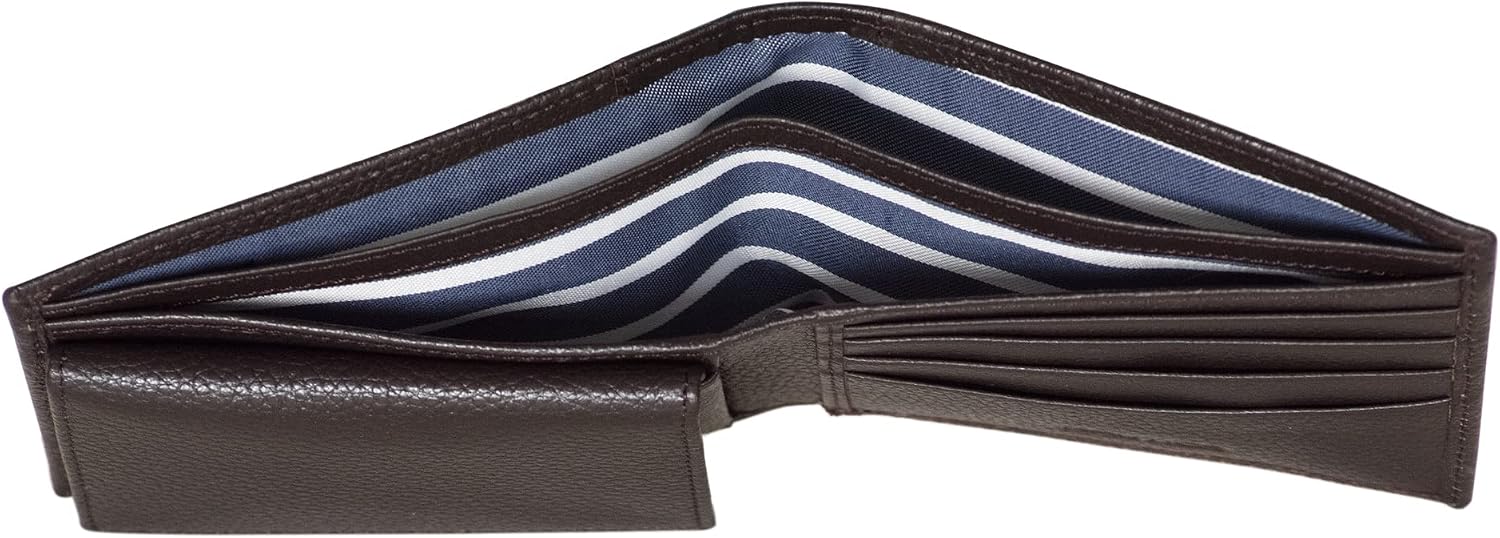 BILLETERA PARA HOMBRE NAUTICA BIFOLD DE CUERO CON BLOQUEO RFID - 3