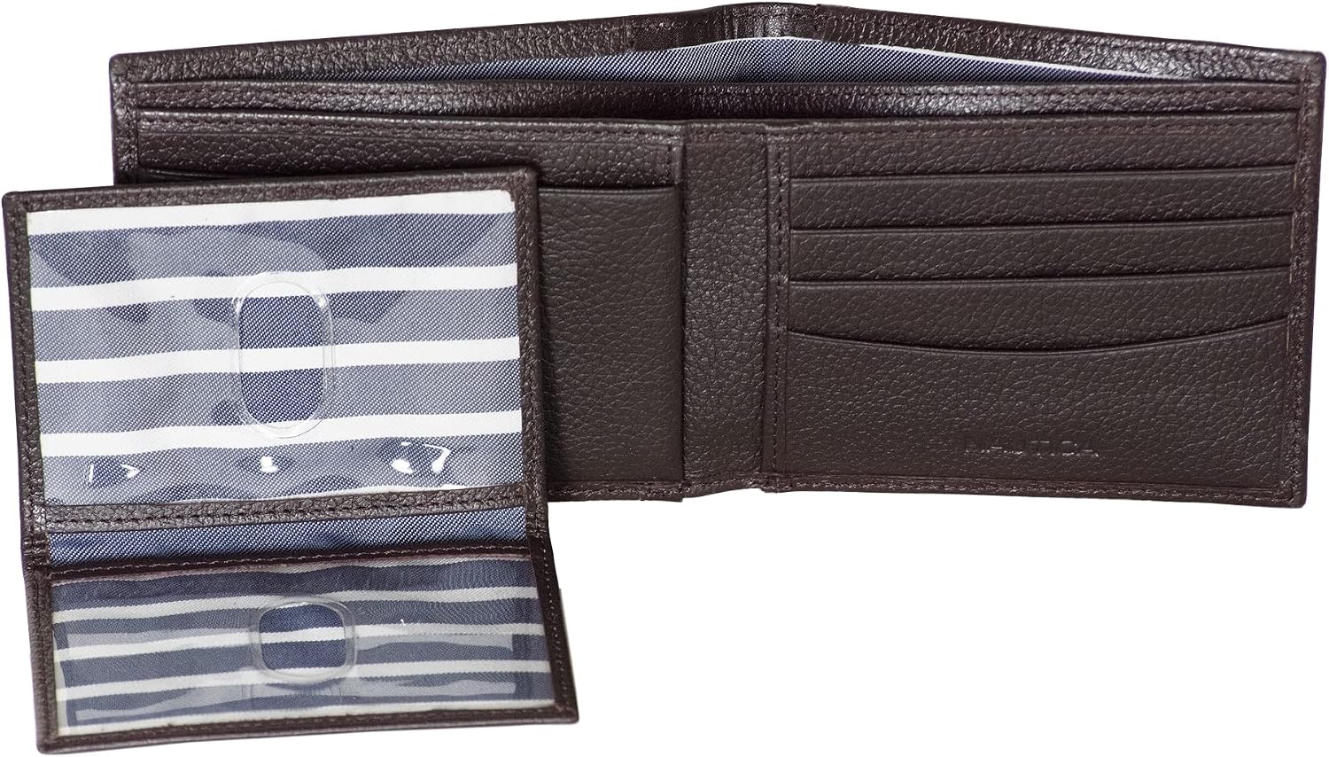 BILLETERA PARA HOMBRE NAUTICA BIFOLD DE CUERO CON BLOQUEO RFID - 4