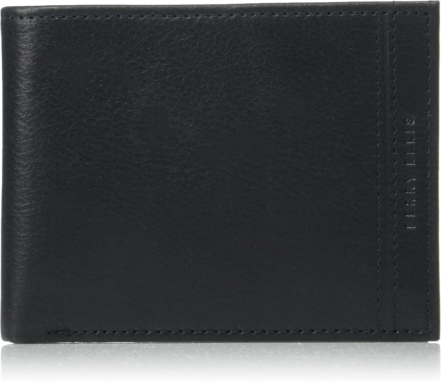 BILLETERA PARA HOMBRE PERRY ELLIS RFID PASSCASE CON TARJETERO REMOVIBLE - 1
