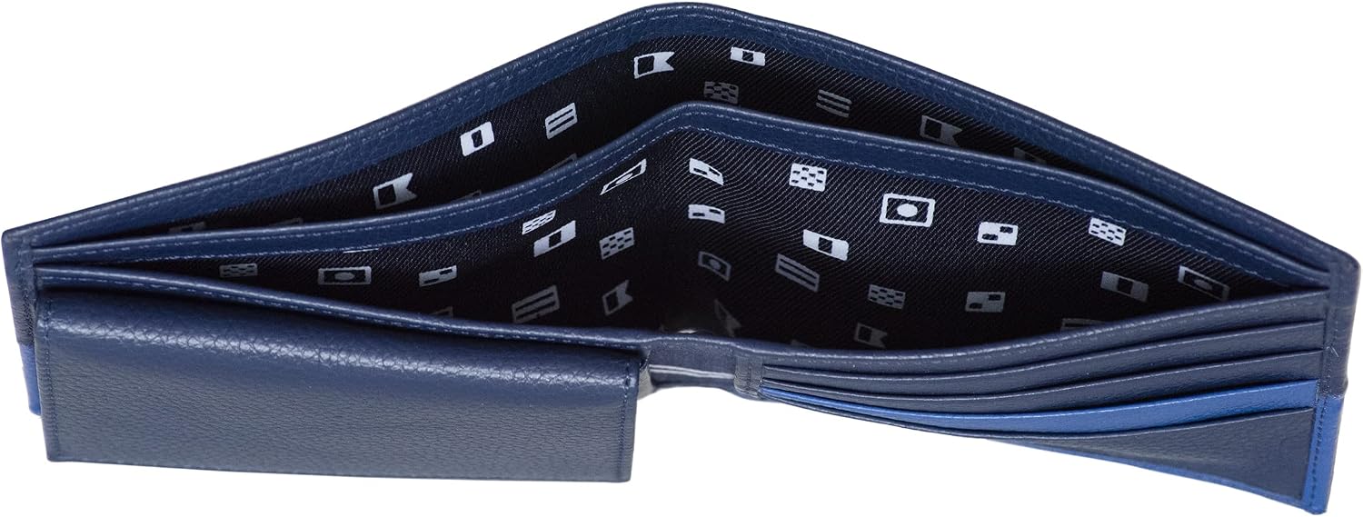 BILLETERA PARA HOMBRE NAUTICA BIFOLD DE CUERO CON BLOQUEO RFID - 3