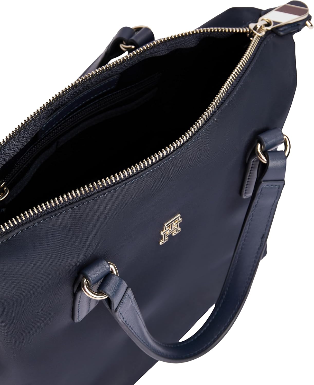 BOLSO TOTE PEQUEÑO PARA MUJER TOMMY HILFIGER POPPY CON CORREA CRUZADA REMOVIBLE - 4