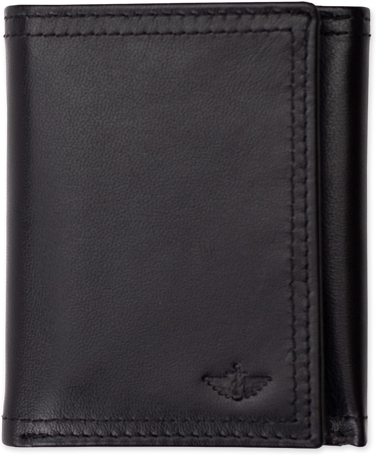 BILLETERA DOCKERS PARA HOMBRE EXTRA CAPACIDAD SLIM TRIFOLD CON MÚLTIPLES RANURAS PARA TARJETAS Y VENTANA PARA ID - 1
