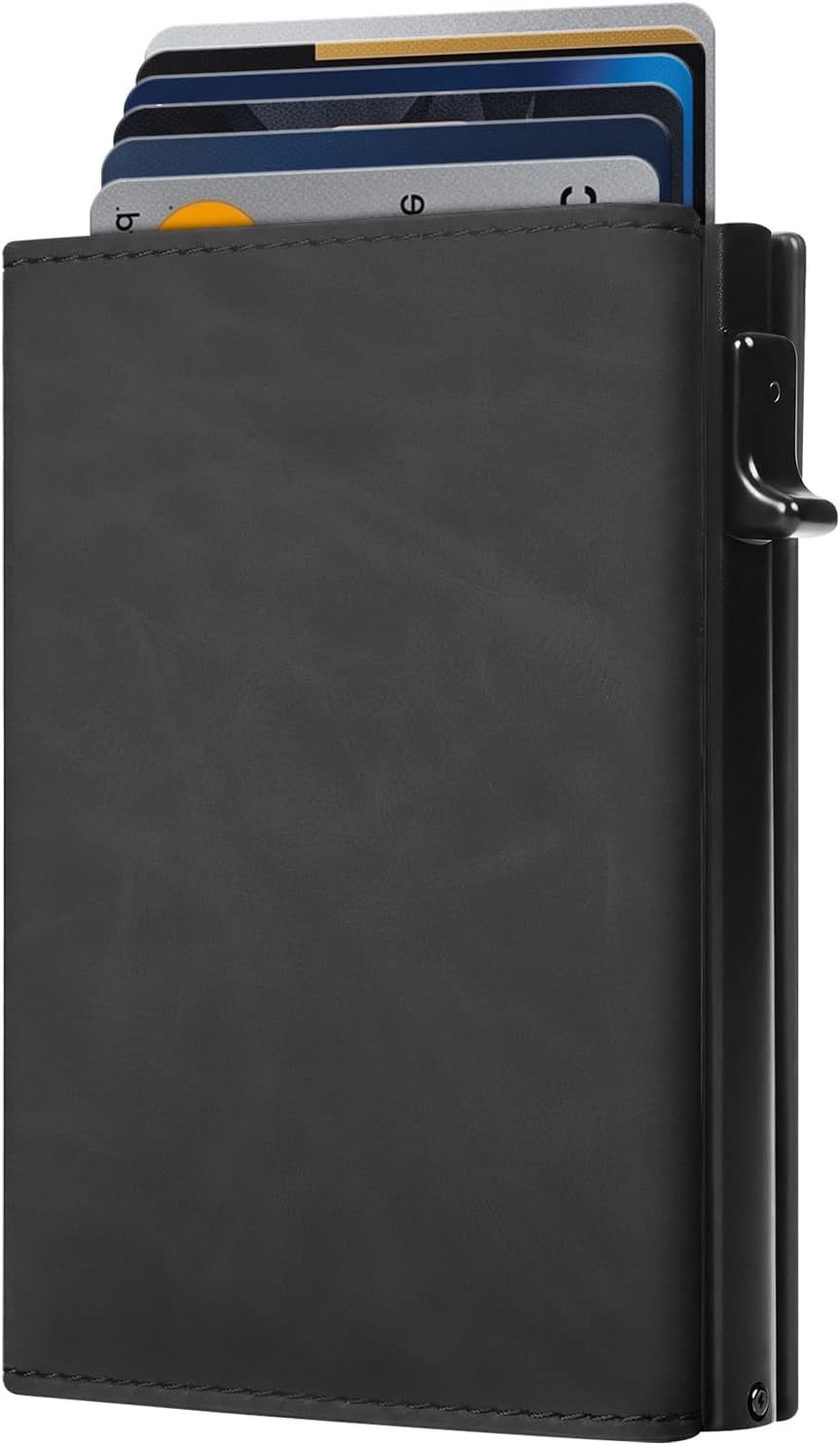 BILLETERA PARA HOMBRE GAOCHALE SLIM CON BLOQUEO RFID Y PORTATARJETAS POP UP - 1