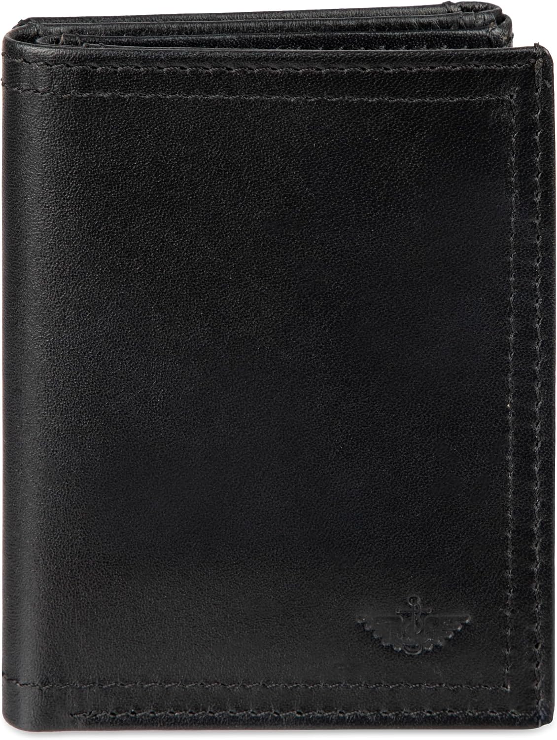 BILLETERA DOCKERS PARA HOMBRE CAPACIDAD EXTRA SLIM TRIFOLD CON MÚLTIPLES RANURAS PARA TARJETAS Y VENTANA PARA ID - 1