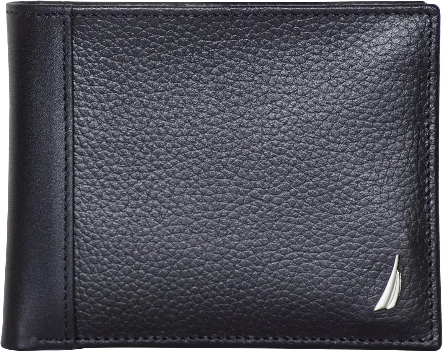 BILLETERA PARA HOMBRE NAUTICA BIFOLD DE CUERO CON BLOQUEO RFID - 1