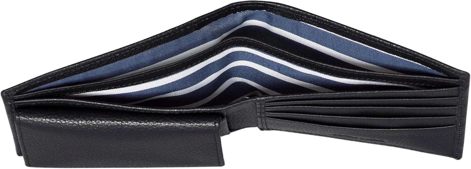 BILLETERA PARA HOMBRE NAUTICA BIFOLD DE CUERO CON BLOQUEO RFID - 4