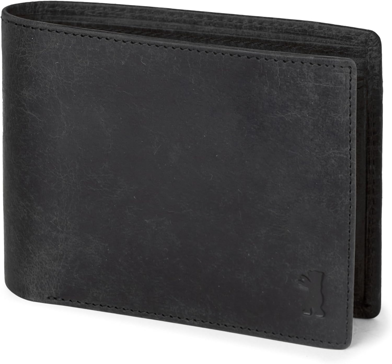 BILLETERA PARA HOMBRE BERLINER BAGS PETER CUERO FULL GRAIN GRIS OSCURO - 1