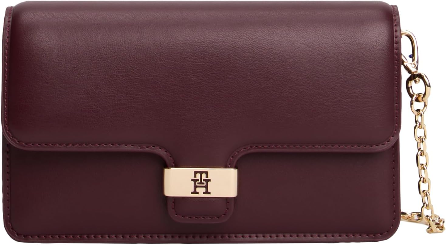 BOLSO TOMMY HILFIGER HERITAGE CLUTCH PARA MUJER CON CORREA DE CADENA REMOVIBLE - 1