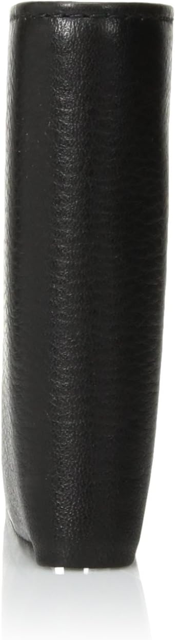 BILLETERA PARA HOMBRE PERRY ELLIS PARK AVENUE DE CUERO 100% CON PORTA PASAPORTE NEGRA - 3